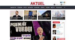 Desktop Screenshot of aktuel.com.tr