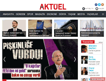 Tablet Screenshot of aktuel.com.tr